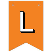 Charlie Brown en Gang Pumpkin First Birthday Vlaggetjes (Tweede vlag)