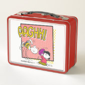 Charlie Brown en Lucy Football Comic Graphic (Achterkant)