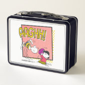 Charlie Brown en Lucy Football Comic Graphic (Achterkant)