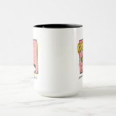 Charlie Brown en Lucy Football Comic Graphic Mok (Midden)