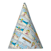 Charlie Brown en Sally Ice Cream op het strand Feesthoedjes (Rechts)