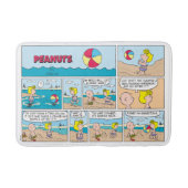 Charlie Brown en Sally op het strand Badmat (Voorkant)