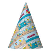 Charlie Brown en Sally op het strand Feesthoedjes (Links)