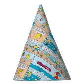 Charlie Brown en Sally op het strand Feesthoedjes (Rechts)