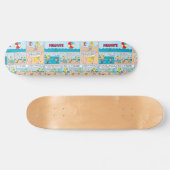 Charlie Brown en Sally op het strand Persoonlijk Skateboard (Horizontaal)