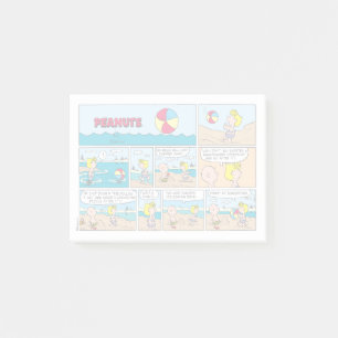 Charlie Brown en Sally op het strand Post-it® Notes