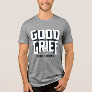 Charlie Brown "Good Grief" Rock Band T-shirt Graph