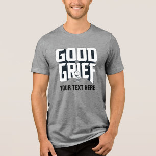 Charlie Brown "Good Grief" Rock Band T-shirt Graph