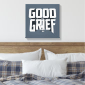 Charlie Brown "Good Grief" Rock Band T-shirt Graph Canvas Afdruk (Insitu (Slaapkamer))