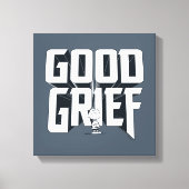 Charlie Brown "Good Grief" Rock Band T-shirt Graph Canvas Afdruk (Voorkant)
