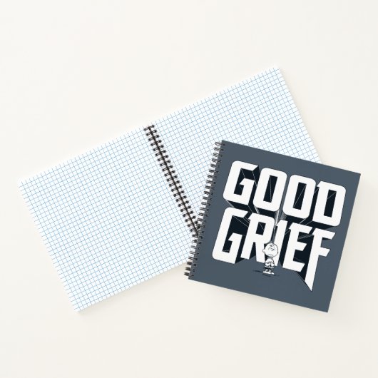 Charlie Brown "Good Grief" Rock Band T-shirt Graph Notitieboek (Binnen)