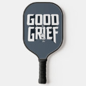 Charlie Brown "Good Grief" Rock Band T-shirt Graph Pickleball Paddle (Achterkant)