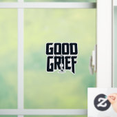 Charlie Brown "Good Grief" Rock Band T-shirt Graph Raamsticker (Huis)