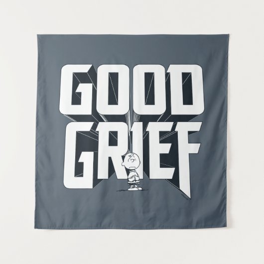 Charlie Brown "Good Grief" Rock Band T-shirt Graph Wandkleed (Voorkant)