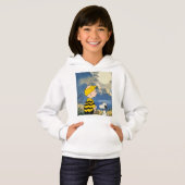 Charlie Brown jaren 90 anime hoodies ontwerp (Voorkant volledig)