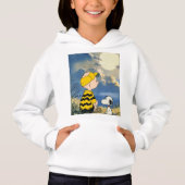 Charlie Brown jaren 90 anime hoodies ontwerp (Voorkant)
