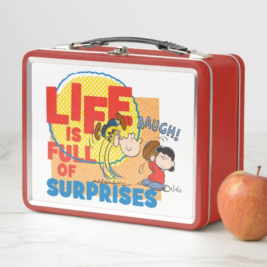 Charlie Brown & Lucy - Het leven is vol verrassing (In situ)