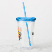 Charlie Brown & Lucy - Het leven is vol verrassing Acryl Drinkbeker (Links)