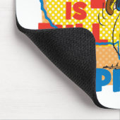 Charlie Brown & Lucy - Het leven is vol verrassing Muismat (Hoek)