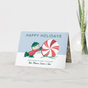 Charlie Brown   Rollen in het vakantieseizoen Feestdagen Kaart