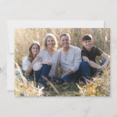 Charlie Brown | Rollen in het vakantieseizoen Feestdagenkaart (Achterkant)