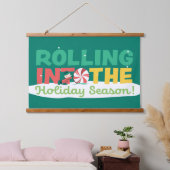 Charlie Brown | Rollen in het vakantieseizoen Hangend Wandkleed (Slaapkamer)