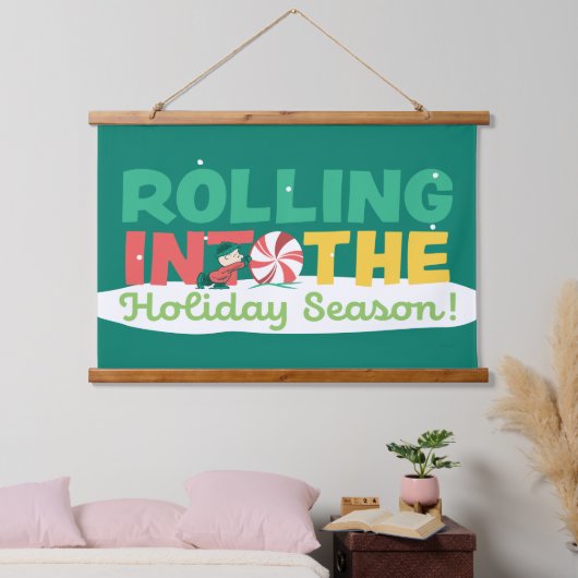 Charlie Brown | Rollen in het vakantieseizoen Hangend Wandkleed (Slaapkamer)