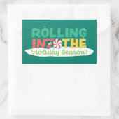 Charlie Brown | Rollen in het vakantieseizoen Rechthoekige Sticker (Tas)