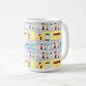 Charlie Brown | Sneeuwbol Koffiemok (Voorkant rechts)