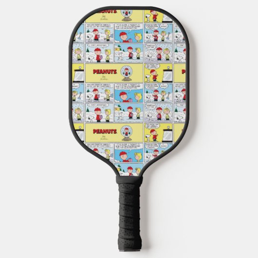 Charlie Brown | Sneeuwbol Pickleball Paddle (Voorkant)
