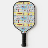 Charlie Brown | Sneeuwbol Pickleball Paddle (Achterkant)