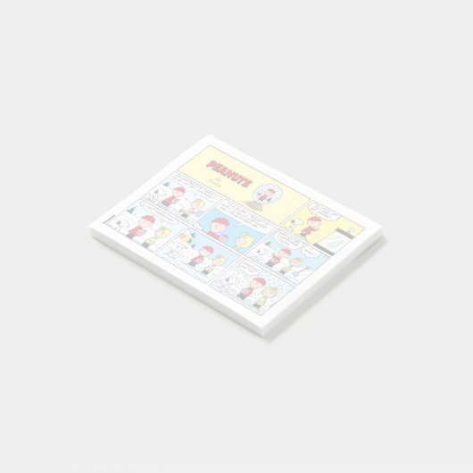Charlie Brown | Sneeuwbol Post-it® Notes (Schuin)