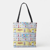 Charlie Brown | Sneeuwbol Tote Bag (Achterkant)