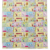 Charlie Brown, Snoopy en Sally | ijsje Douchegordijn (Voorkant)