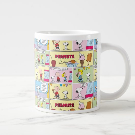 Charlie Brown, Snoopy en Sally | ijsje Grote Koffiekop (Rechts)