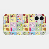 Charlie Brown, Snoopy en Sally | ijsje iPhone 16 Hoesje (Achterkant horizontaal)