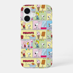 Charlie Brown, Snoopy en Sally   ijsje iPhone 16 Hoesje
