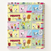 Charlie Brown, Snoopy en Sally | ijsje Notitieboek (Achterkant)