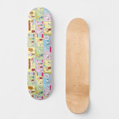 Charlie Brown, Snoopy en Sally | ijsje Persoonlijk Skateboard (Voorkant)