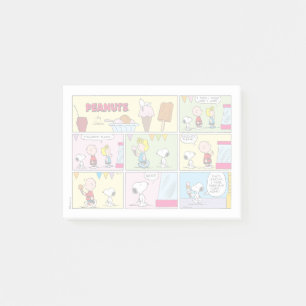 Charlie Brown, Snoopy en Sally   ijsje Post-it® Notes
