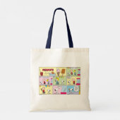 Charlie Brown, Snoopy en Sally | ijsje Tote Bag (Achterkant)