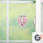 Charlie Brown & Snoopy - Liefde is een beste vrien Raamsticker (Huis)