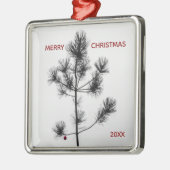 Charlie Brown stijl rood Ornament kerstboom (Links)