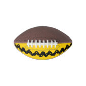 Charlie Brown Zig Zag Pattern American Football (Voorkant)
