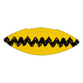 Charlie Brown Zig Zag Pattern American Football (Paneel)