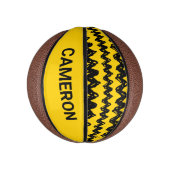 Charlie Brown Zig Zag Pattern Basketbal (Verticaal)