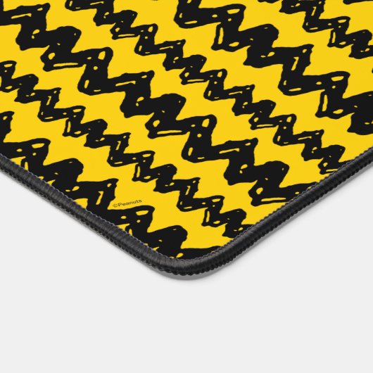 Charlie Brown Zig Zag Pattern Bureaumat (Hoek)