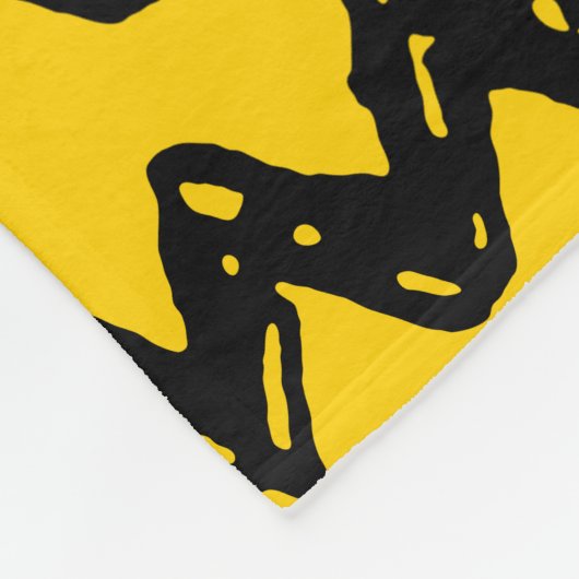 Charlie Brown Zig Zag Pattern Fleece Deken (Hoek)