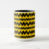 Charlie Brown Zig Zag Pattern Mok (Midden)