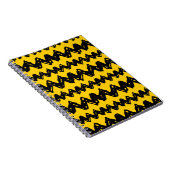 Charlie Brown Zig Zag Pattern Notitieboek (Rechterzijde)